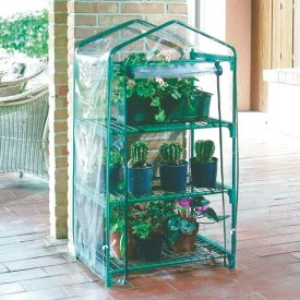 Balcony 3 - Melegház erkélyre, 1,25 x 0,5 x 0,7 m, zöld/színtelen   Balcony 3 - Melegház erkélyre, 1,25 x 0,5 x 0,7 m, zöld/színtelen