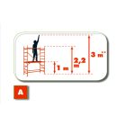 HELIO "A" állvány 3m