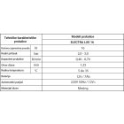 Permetező HÁTI (Li-Ion) akkumulátoros GARDEN 16L Electra LUX (01931 tanúsító matricával)