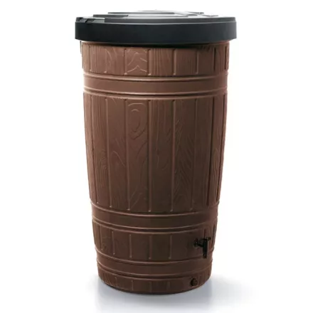 Esővízgyűjtő tartály csappal 265L WOODCAN barna