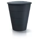 Esővízgyűjtő tartály csappal 210L SMOOTH antracit