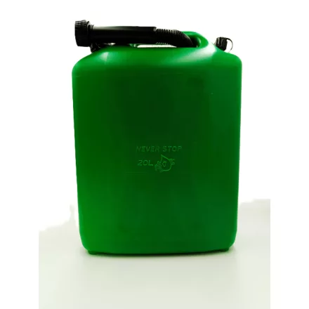 Üzemanyag kanna 20 L MŰANYAG ZÖLD 1320g