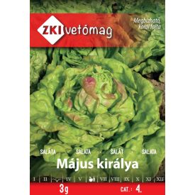 Május királya saláta vetőmag