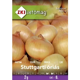 Stuttgarti vöröshagyma vetőmag, 2 g