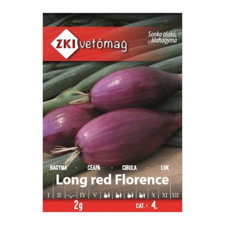 Long Red Florence hagyma vetőmag