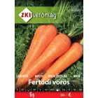 Fertődi vörös sárgarépa vetőmag, 5 g