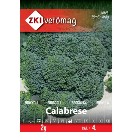 Calabrese brokkoli vetőmag