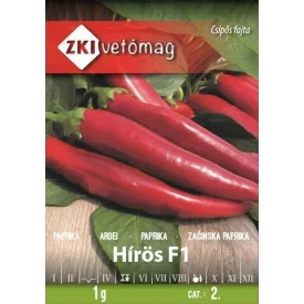 Hírös F1 fűszerpaprika vetőmag