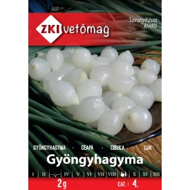 Fertődi ezüstfehér gyöngyhagyma vetőmag