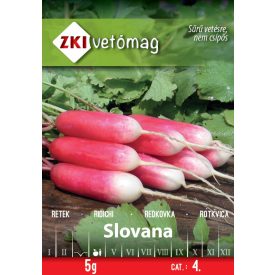 Slovana (Francia reggeli) retek vetőmag