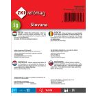 Slovana (Francia reggeli) retek vetőmag