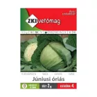 Júniusi óriás fejeskáposzta vetőmag, 2 g