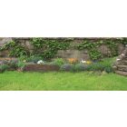 Wilborder természetes fonott szegély, ágyás kerítés, 0,3 m x 1 m 