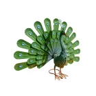 Peacock dekoratív páva figura