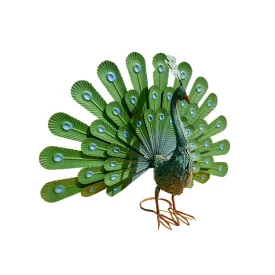 Peacock dekoratív páva figura