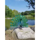 Peacock dekoratív páva figura