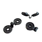 Fixatex kerek rögzítő kapocs szőtt árnyékoló hálókhoz, 15 db/cs, fekete