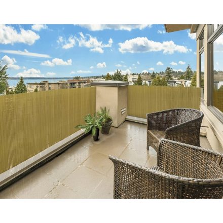 Surfcane 20 kétoldalas, hullámos profilú műanyag nádkerítés