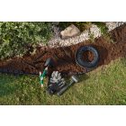 Flexible Edge rugalmas, műanyag gyepszegély szett, leszúró tüskével