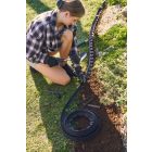 Flexible Edge rugalmas, műanyag gyepszegély szett, leszúró tüskével