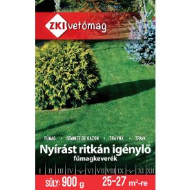 Nyírást ritkán igénylő fűmag