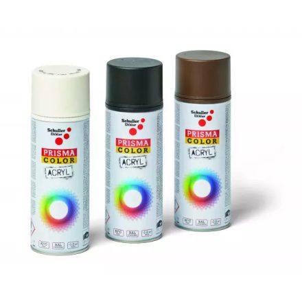 Prisma Color spray  fekete matt RAL 9005M