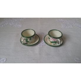 Kávécsésze aljjal, teljes dekor, 0,05 liter