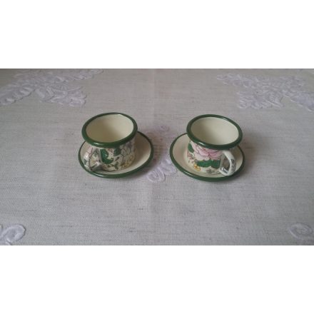 Kávécsésze aljjal, teljes dekor, 0,05 liter