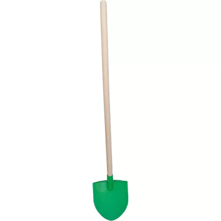 Homokozó ásó gyerekeknek, fa nyéllel, 78 cm