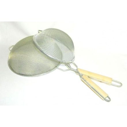 Szűrő, fanyelű, kicsi, 22 cm