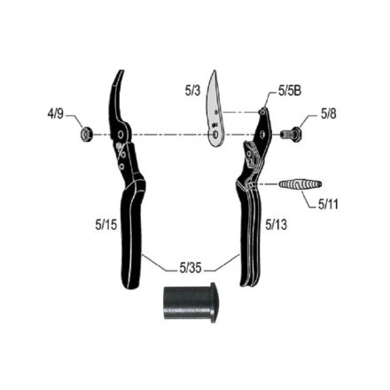 Felco 7,8,10,13 szegecs 20-7/5B 