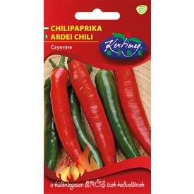 Cayenne chili paprika vetőmag, zöld-piros