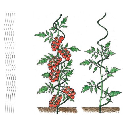Paradicsomkaró, 6 mm 1,5 m, Zn