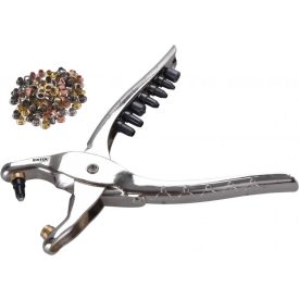 Bőrlyukasztó készlet fogó 225 mm + 6 db fej 