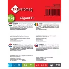 Gigant F1 paprika vetőmag, 0,5 g