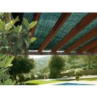 Sun-Net R7 70% szőtt árnyékoló háló,  3 m x 4 m, zöld