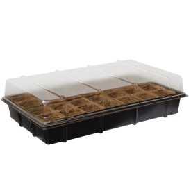 Nortene Growing Kit mini üvegház szett, 28 hely, 5 x 5 cm