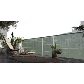 Square műanyag kertirács, 1 m x 5 m, zöld  