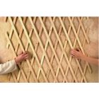 Trelliwood fa térelválasztó, apácarács, 1 x 2 m 