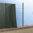 Plasticane szintetikus bambusz belátáskorlátozó félovális profillal, 1 m x 3 m, zöld