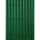 Plasticane szintetikus bambusz belátáskorlátozó félovális profillal, 1 m x 3 m, zöld