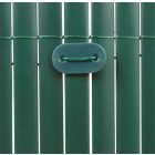 Plasticane szintetikus bambusz belátáskorlátozó félovális profillal, 1 m x 3 m, zöld