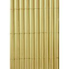 Plasticane szintetikus belátáskorlátozó félovális profillal, 2 m x 3 m, bambusz