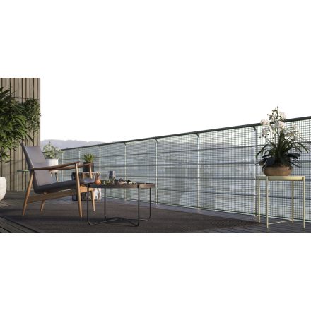 Square műanyag kertirács, 1 m x 5 m, zöld