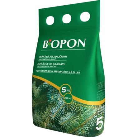 Biopon tűlevelű barnulása elleni növénytáp, 5 kg