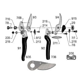 Felco pótpenge 9/3 9 10