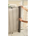 Everly Platinum dekoratív árnyékoló, 1 m x 5 m