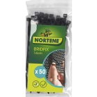 Bridfix gyorskötöző, 14 cm, fekete, 50 db 