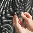 Bridfix gyorskötöző, 14 cm, fekete, 50 db 