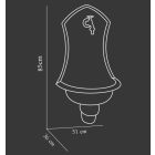 Siena falikút, antikolt bronz